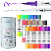 Εικόνα της Μαρκαδόροι Ohuhu Art Markers Brush & Fineliner 60τμχ. Water Based 80400-14