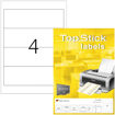 TopStick ετικέτες λευκές A4 192x61mm 100 φύλλα 4023145087220 διαθέσιμες στο Lichnaribooks