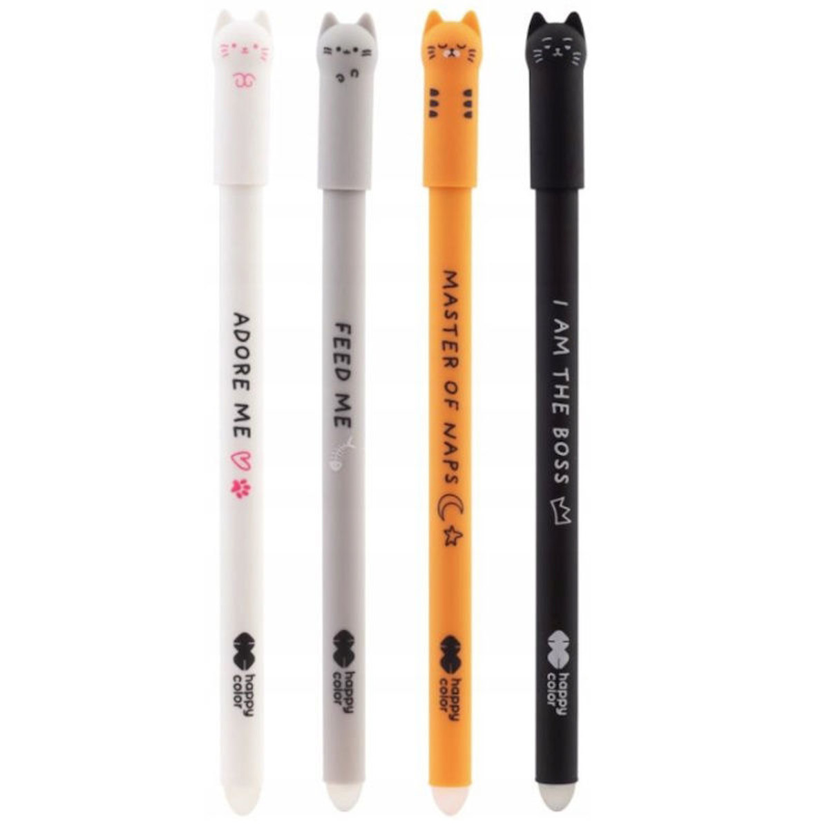 Εικόνα της Στυλό Happy Color erasable Kitty 0.5mm μπλε Assorts 018317