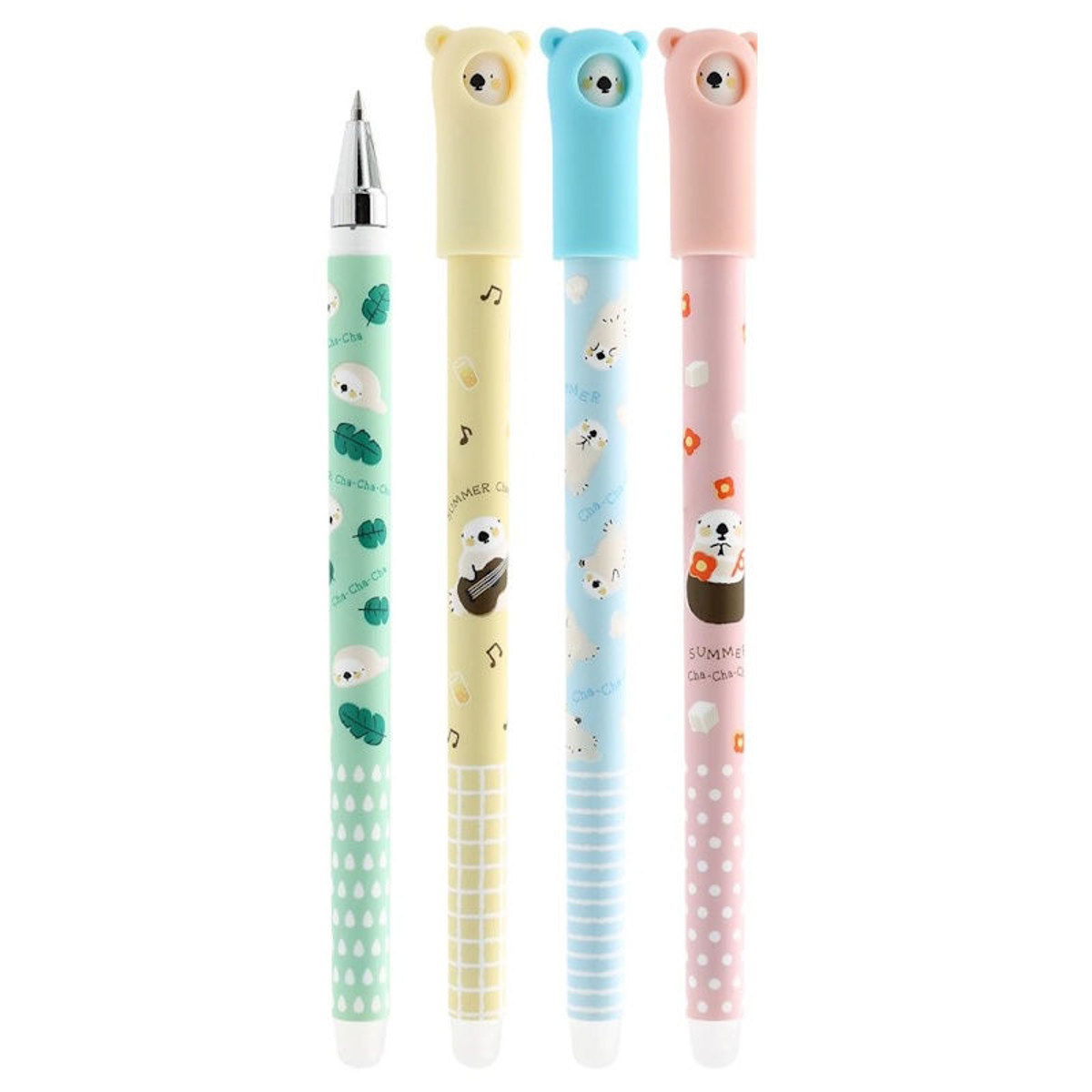 Εικόνα της Στυλό M&G Erasable Cats Summer 0.5mm Blue Assorts AKPC5277