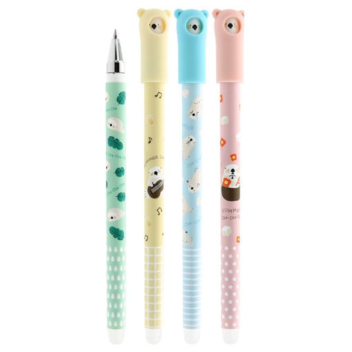 Εικόνα της Στυλό M&G Erasable Cats Summer 0.5mm Blue Assorts AKPC5277