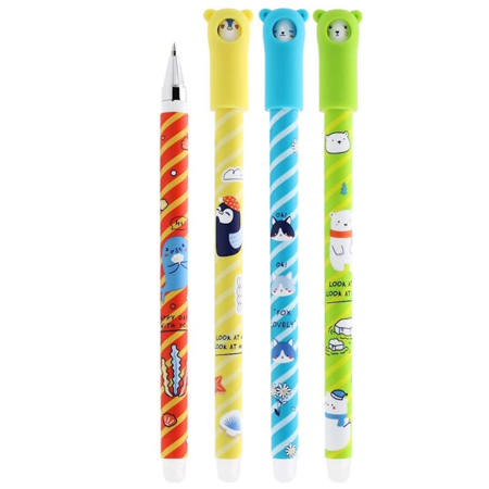 Εικόνα της Στυλό M&G Erasable S Arctic Adventure Blue 0.5 Assorts AKPC5277