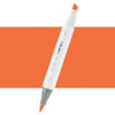 Εικόνα της Μαρκαδόρος Ohuhu Art Markers Brush & Chisel YR190 Cadmium Orange