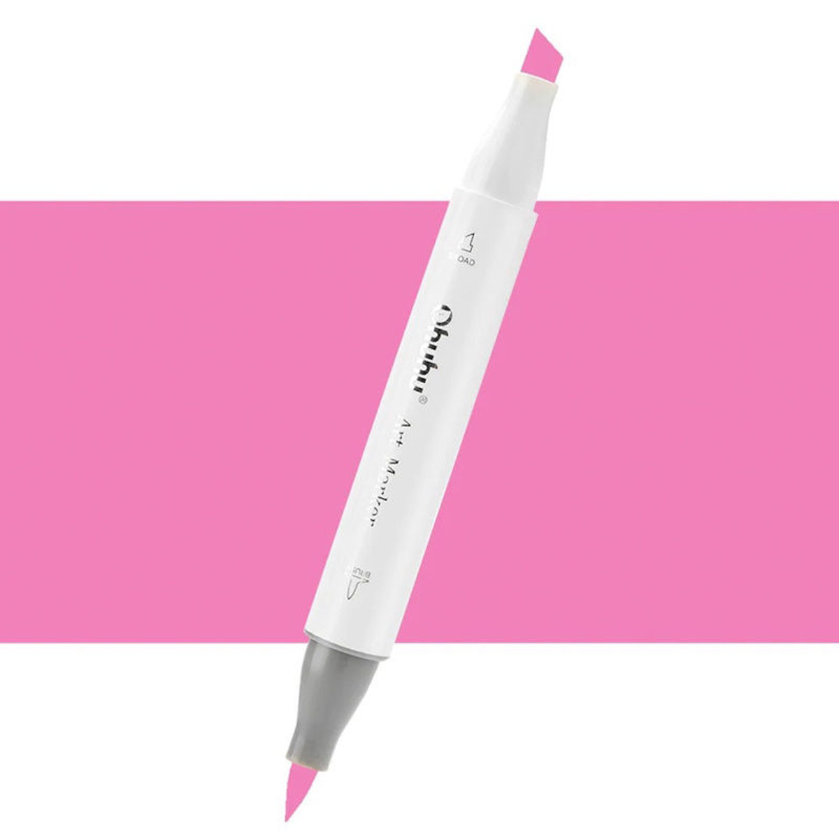 Εικόνα της Μαρκαδόρος Ohuhu Art Markers Brush & Chisel RV070 Sakura Pink