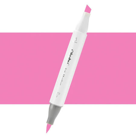 Εικόνα της Μαρκαδόρος Ohuhu Art Markers Brush & Chisel RV070 Sakura Pink