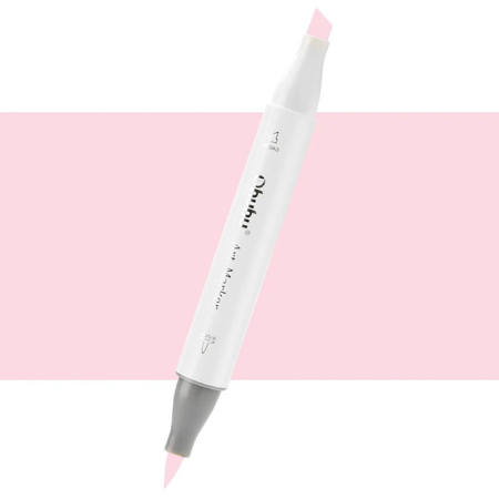 Εικόνα της Μαρκαδόρος Ohuhu Art Markers Brush & Chisel RV270 Shadow Pink