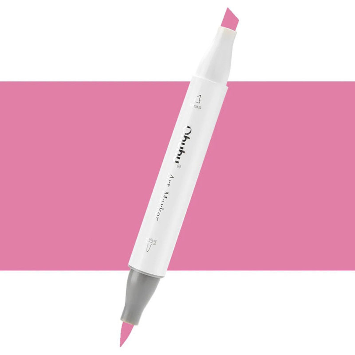 Εικόνα της Μαρκαδόρος Ohuhu Art Markers Brush & Chisel RV320 Apricot Pink