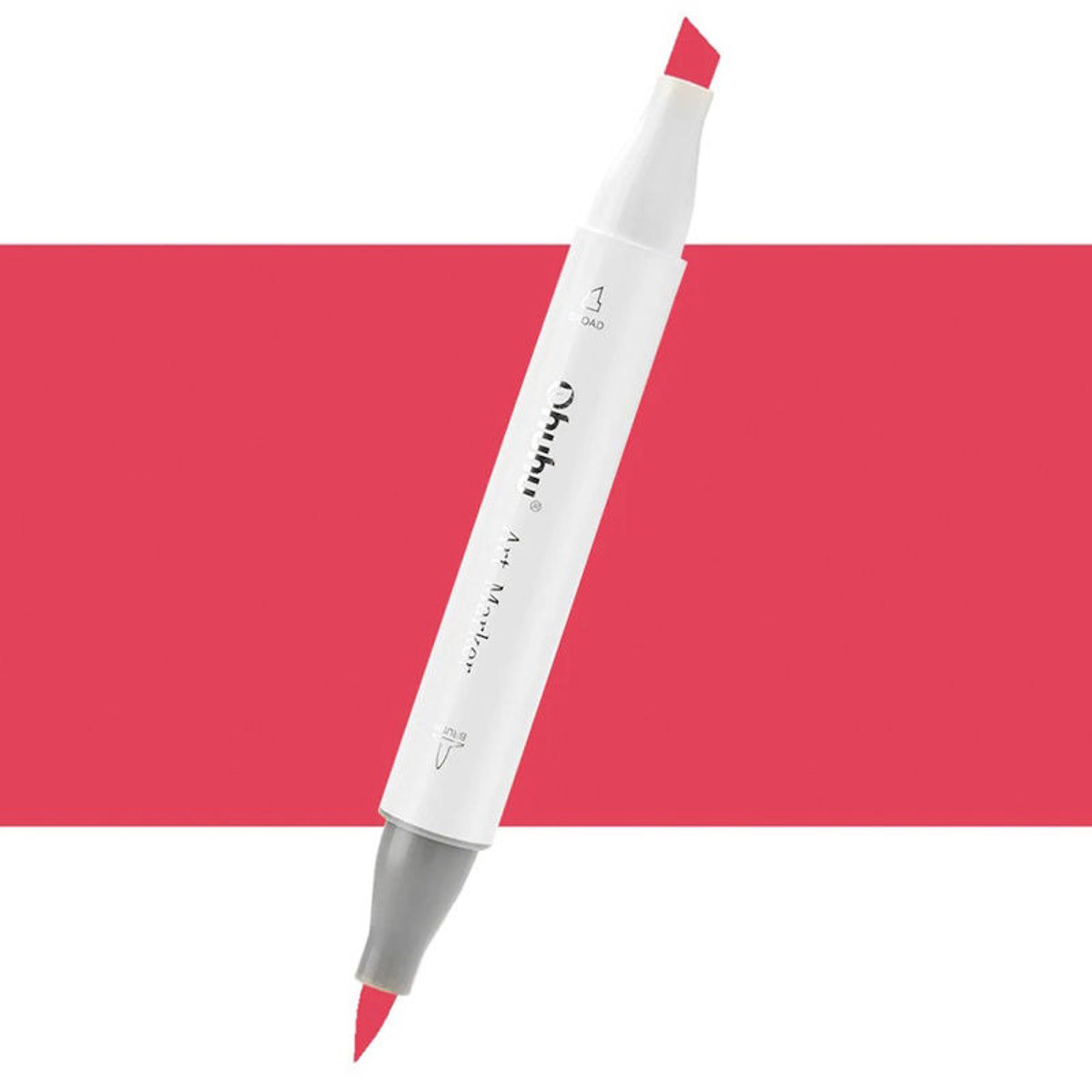 Εικόνα της Μαρκαδόρος Ohuhu Art Markers Brush & Chisel Cadmium Red R160 - R410