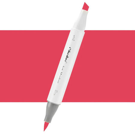 Εικόνα της Μαρκαδόρος Ohuhu Art Markers Brush & Chisel Cadmium Red R160 - R410