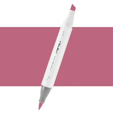 Εικόνα της Μαρκαδόρος Ohuhu Art Markers Brush & Chisel R280 Currant