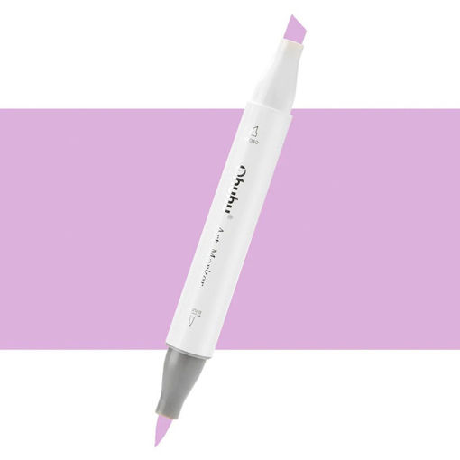 Εικόνα της Μαρκαδόρος Ohuhu Art Markers Brush & Chisel V160 Deep Lilac