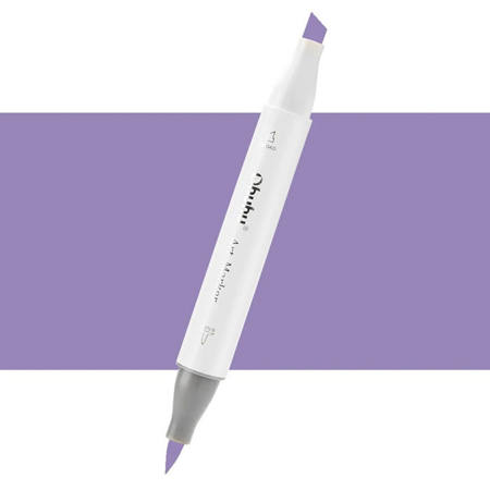 Εικόνα της Μαρκαδόρος Ohuhu Art Markers Brush & Chisel V270 Lobelia