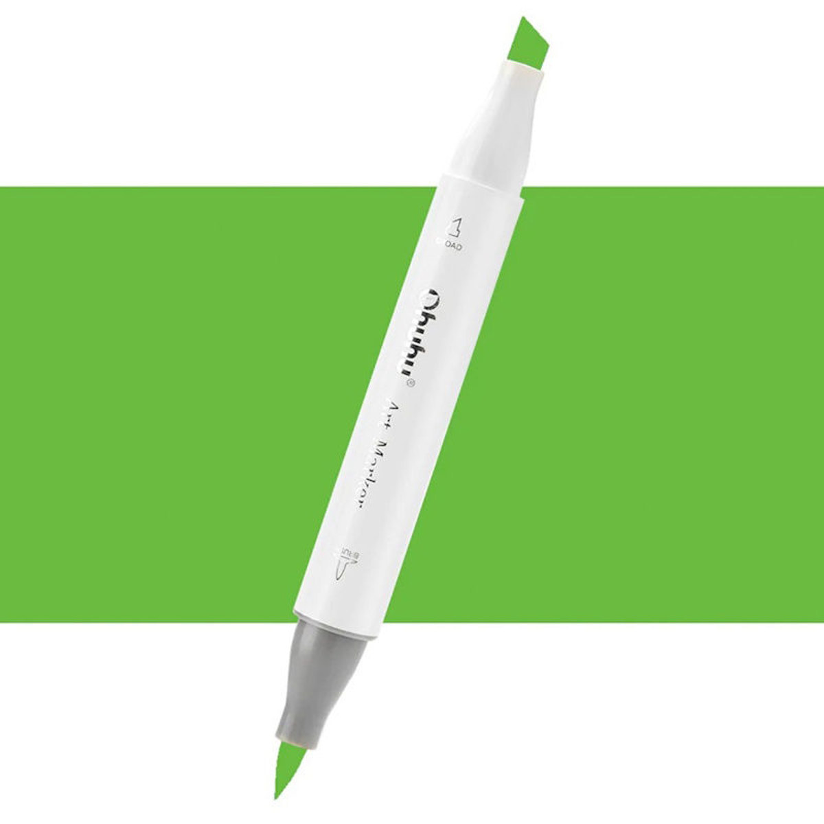 Εικόνα της Μαρκαδόρος Ohuhu Art Markers Brush & Chisel G170 May Green