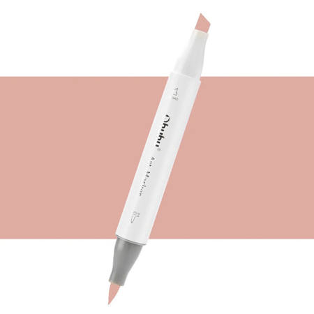 Εικόνα της Μαρκαδόρος Ohuhu Art Markers Brush & Chisel E170 Caribe Cocoa