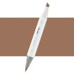 Εικόνα της Μαρκαδόρος Ohuhu Art Markers Brush & Chisel E310 Dark Brown