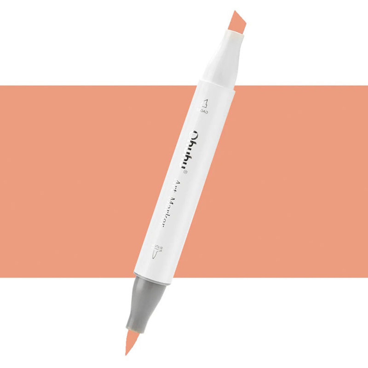 Εικόνα της Μαρκαδόρος Ohuhu Art Markers Brush & Chisel E110 -YR312