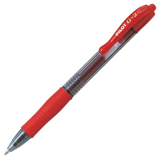 Στυλό Pilot G2 1.0mm κόκκινο BL-G2-10R EAN 4902505234606 Lichnaribooks