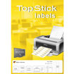 Εικόνα της Ετικέτες λευκές Α4 TopStick 70x29.7mm 100φ. 8703