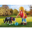 Εικόνα της Playmobil my Life: Γυναίκα με βουνίσιο σκύλο Μπερνίζ 71738