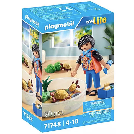 Εικόνα της Playmobil my Life: Ενυδρείο με χελώνες 71748
