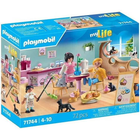 Εικόνα της Playmobil my Life: Καφετέρια με γάτες 71744