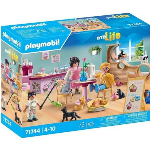Εικόνα της Playmobil my Life: Καφετέρια με γάτες 71744
