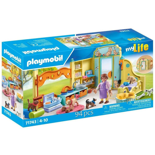 Εικόνα της Playmobil my Life: Σταθμός φροντίδας κουταβιών 71743