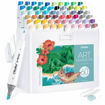 Εικόνα της Μαρκαδόροι Ohuhu Art Markers Kaala Alcohol Set 60 Tones Chisel & Fine 80402-38