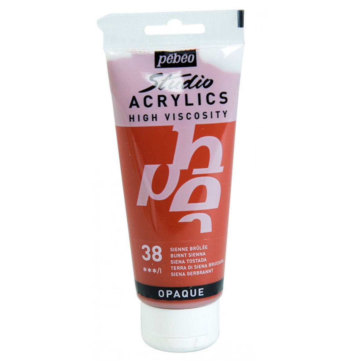 Ακρυλικό χρώμα Pebeo Studio Burnt Sienna 100ml