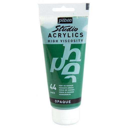 Εικόνα της Acrylic Pebeo Studio paint 100ml Hooker΄s Green 831044