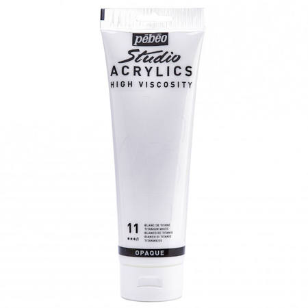 Εικόνα της Acrylic Pebeo Studio paint 250ml Vind White 164011