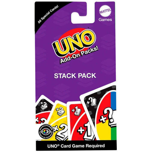 Εικόνα της Mattel UNO: Add-On Packs Κάρτες Στοιβάγματος JCV58