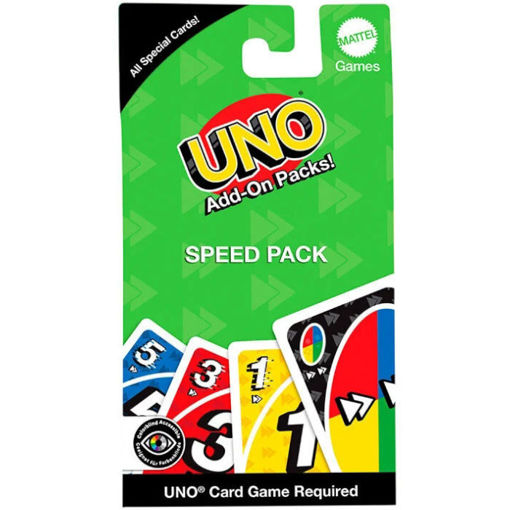 Εικόνα της Mattel UNO: Add-On Packs Κάρτες Ταχύτητας JCV57