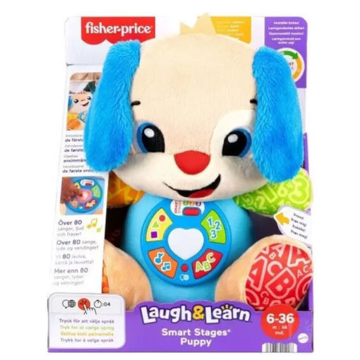 Εικόνα της Νεο Εκπαιδευτικο Σκυλακι Mattel Fisher-Price Smart Stages JFD25