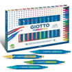 Εικόνα της Μαρκαδόροι με διπλή μύτη Giotto Turbo Pro σετ 15τεμ.