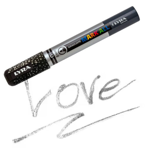 Εικόνα της Μαρκαδόρος Lyra Graduate Glitter 600 2mm Mark All