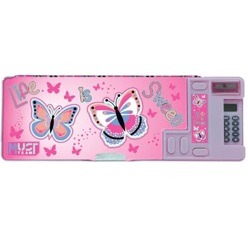 Εικόνα της Κασετίνα Must Team με Κομπιουτεράκι και Μαγνητικό Κούμπωμα Life is sweet 000586132