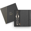 Εικόνα της Set Parker I.M. Core Metal Black BT Rollerball and Notebook
