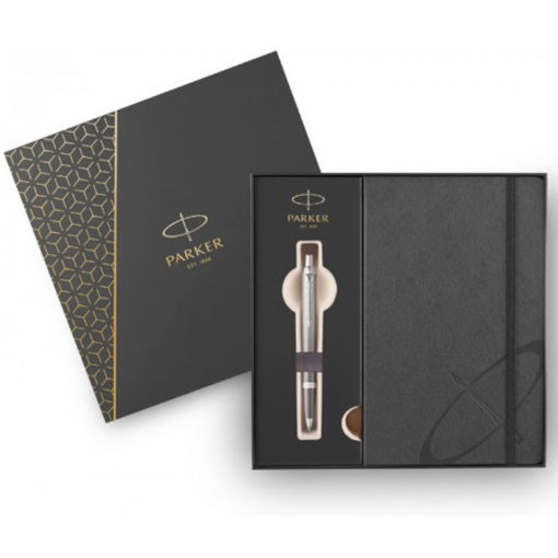 Εικόνα της Set Parker I.M. Rituals T. Grey Ballpoint and Notebook