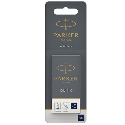 Εικόνα της Ανταλλακτικό Parker Quink Ink Blue Black 5τεμ