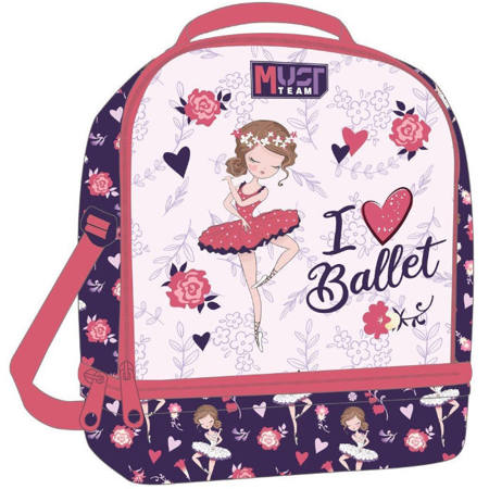 Εικόνα της Τσαντάκι φαγητού Must Team I Love Ballet ισοθερμικό 000586190