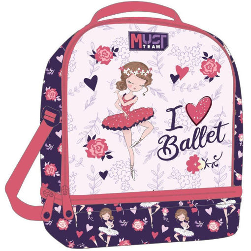 Εικόνα της Τσαντάκι φαγητού Must Team I Love Ballet ισοθερμικό 000586190