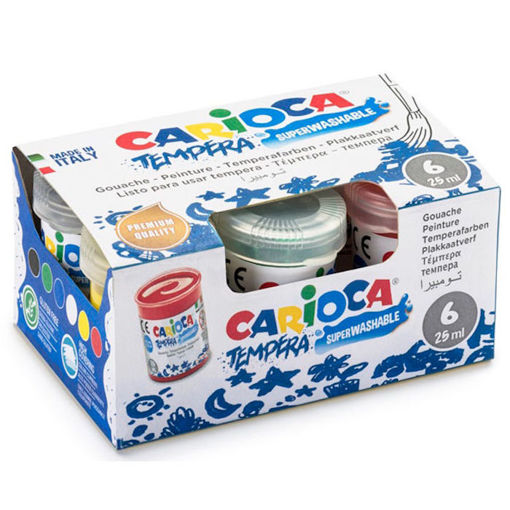 Εικόνα της Τέμπερες Carioca μικρές 6τεμ 35gr. KO022