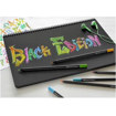 Ξυλομπογιές Black Edition Faber-Castell με μαύρο σώμα και SuperSoft μύτη