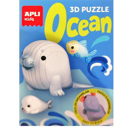 Εικόνα της Puzzle Ocean 3D Apli Kids 19951