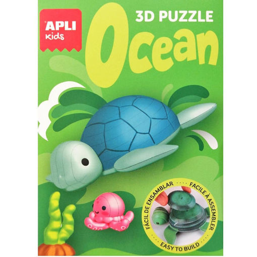 Εικόνα της Puzzle Ocean 3D Apli Kids 19953