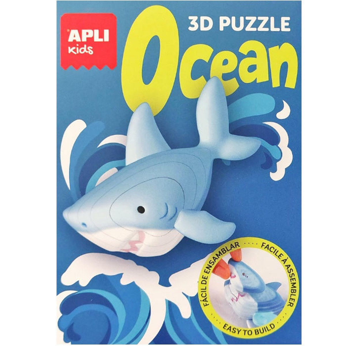 Εικόνα της Puzzle Ocean 3D Apli Kids 19955