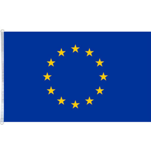 Εικόνα της Σημαία Ευρωπαϊκής Ενώσης 120x200cm τριπλής πλέξης