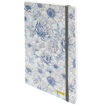 Εικόνα της Σημειωματάριο Online με λάστιχο Bullet Blue Flowers Α6 18022