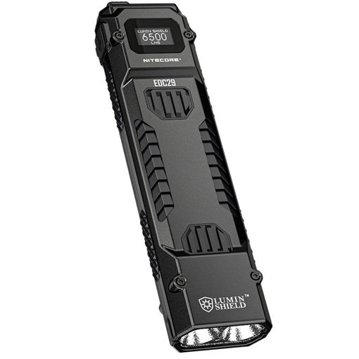 Φακός Nitecore EDC29UHi με φωτεινότητα 6500 lumens και απόσταση δέσμης 400 m, EAN 6952506408597, Lichnaribooks